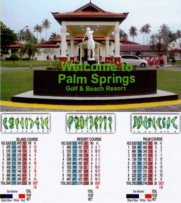 Palm spring golf course photo 1